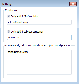 Screenshot of Topalt Auto Bcc for Outlook