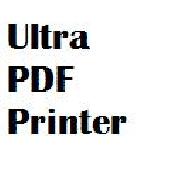 Ultra PDF Printer Screenshot