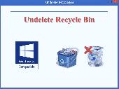 Screenshot of Undelete Recycle Bin