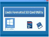 Screenshot of Undo Formatted SD Card Utility