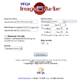 Screenshot of Veqa Image Marker