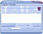 Video Password Setting Tool Screenshot