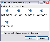 Virtual Null Modem Screenshot