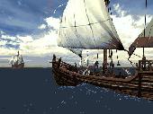 Screenshot of Voyage of Columbus 3D Screensaver
