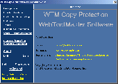 Screenshot of WTM Copy Protection / CD Protect
