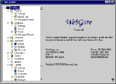 Screenshot of WebGate
