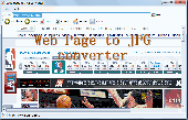 Web Page To JPG Converter Screenshot