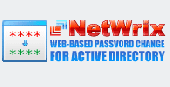 Web-based Password Change for AD Screenshot