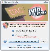 WinCleaner UAC Switch Screenshot