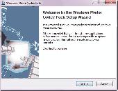 Screenshot of Windows Media Codec Pack
