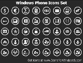 Screenshot of Windows Phone Icons Set