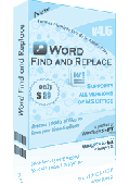 Word Find and Replace Screenshot
