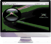 Screenshot of XBOX Screensaver for gammers