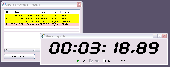 Screenshot of XNote Stopwatch