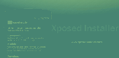 Screenshot of Xposed installer