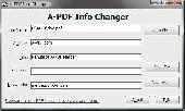 Screenshot of A-PDF INFO Changer