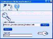 Screenshot of Access password recovery key