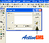 Screenshot of ActiveSMS - SMS ActiveX