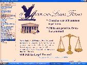 Screenshot of American Legal and Business Forms