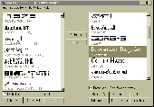 AMI Font Wrangler 2.0d Screenshot