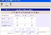 Screenshot of Anniversaries CHMOD Calculator