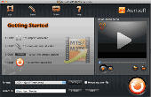 Screenshot of Aunsoft MTS/M2TS Converter for Mac