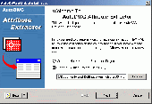 Screenshot of AutoDWG Attribute Extractor 2005