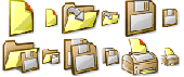Autumn Icons - Small and Large edition Screenshot