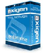 Screenshot of AXIGEN Enterprise Edition for Windows OS
