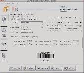 Screenshot of Barcode For Mac OS X