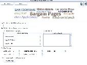 Bargain Pages Banner Software Screenshot