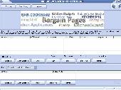 Screenshot of Bargain Pages Giveaway Page