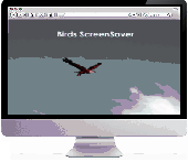 Screenshot of Birds Screensaver