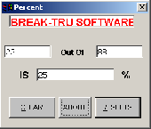 BREAKTRU PERCENT CE Screenshot
