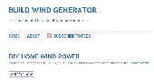 Build Wind Generator Screenshot