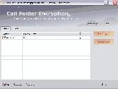 Screenshot of Calf Folder Encryption