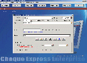 Screenshot of Check Printing System Cheque Express