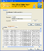 Screenshot of Chily Offline Folder Report