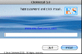 ClickInstall MacOSX Screenshot