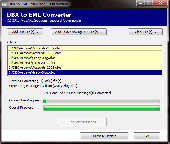 Screenshot of Convert DBX Files to EML