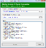 Screenshot of Convert Microsoft Access to Excel