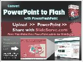Screenshot of Convert PowerPoint to Flash and Share It