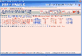 Screenshot of DBF data import for ORACLE