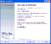 Screenshot of DBScribe for DB2