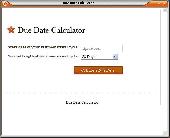 Screenshot of DDCM Due Date Calculator