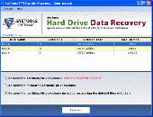 Screenshot of Deleted Data Recovery