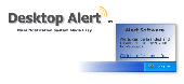 Desktop Alert Software Screenshot