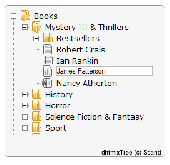 Screenshot of dhtmlxTree - Ajax-based JavaScript Tree