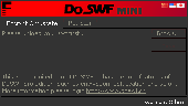 DoSWF MINI(Flash SWF Encryptor) Screenshot
