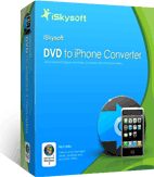 Screenshot of iSkysoft DVD to iPhone Converter